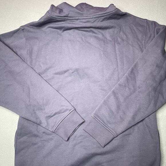 Scotch & Soda French Terry Graphic Hoodie Embroidered Purple Sky Medium NWT $118 - Picture 9 of 11